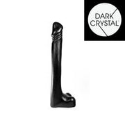 Dark Crystal - XXL Dildo - 25 x 3,5 cm - Zwart