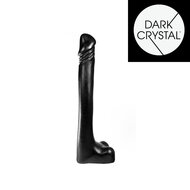 Dark Crystal - XXL Dildo - 25 x 3,5 cm - Zwart