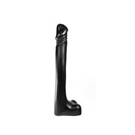 Dark Crystal - XXL Dildo - 25 x 3,5 cm - Zwart