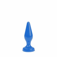 I Love Butt - Klassieke Buttplug - S - blauw