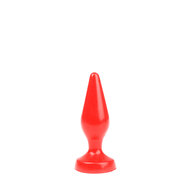 I Love Butt - Klassieke Buttplug - S - rood
