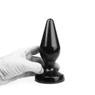 I Love Butt - Klassieke Buttplug - L - Zwart