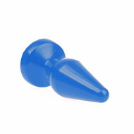 I Love Butt - Klassieke Buttplug - L - blauw