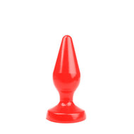 I Love Butt Klassieke Buttplug - L - rood