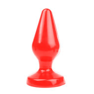 I Love Butt - Klassieke Buttplug - XXL - rood