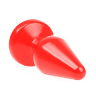 I Love Butt - Klassieke Buttplug - XXL - rood