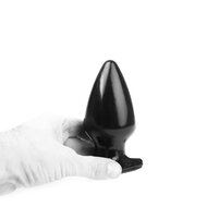 I Love Butt - Dikke Buttplug - S - Zwart