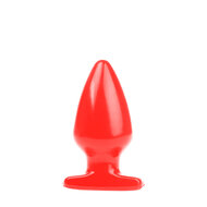 I Love Butt - Dikke Buttplug - M - rood