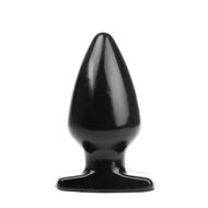 I Love Butt - Dikke Buttplug - L - Zwart