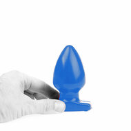 I Love Butt - Bolvormige Buttplug - S - blauw