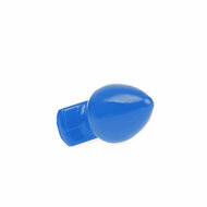 I Love Butt - Bolvormige Buttplug - S - blauw