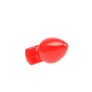 I Love Butt - Bolvormige Buttplug - S - rood
