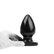 I Love Butt - Bolvormige Buttplug - M - Zwart