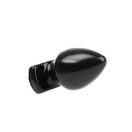 I Love Butt - Bolvormige Buttplug - M - Zwart