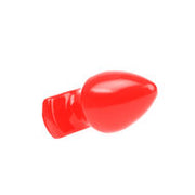 I Love Butt - Bolvormige Buttplug - M - rood