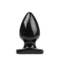 I Love Butt - Bolvormige Buttplug - L - Zwart