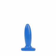 I Love Butt - Slanke Buttplug - S - blauw