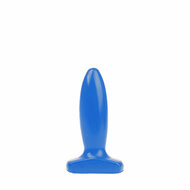 I Love Butt - Slanke Buttplug - M - blauw