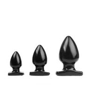 I Love Butt - Bolvormige Buttplug - L - Zwart