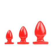 I Love Butt - Bolvormige Buttplug - S - rood