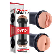 Lovetoy - Training Master - Dubbele Masturbator - Pussy & Ass