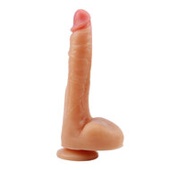 Dildo met zuignap Mr. Right 25 cm - lichte huidskleur