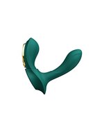 ZALO - Draagbare Panty Vibrator (voor in een slipje) met afstandsbediening - groen
