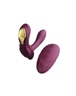 ZALO - Draagbare Panty Vibrator (voor in een slipje) met afstandsbediening - paars