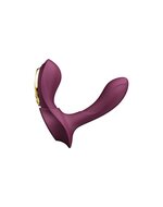 ZALO - Draagbare Panty Vibrator (voor in een slipje) met afstandsbediening - paars