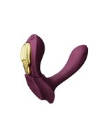 ZALO - Draagbare Panty Vibrator (voor in een slipje) met afstandsbediening - paars