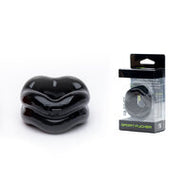 Sport Fucker Revolution Ring Rekbare Ball Stretcher - Zwart