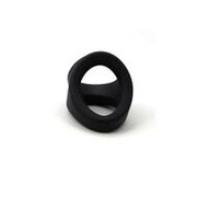 Sport Fucker Freeballer Cockring en Ballstretcher van vloeibare siliconen - Zwart
