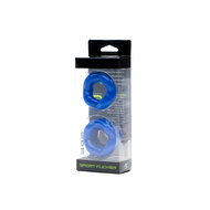 SportFucker Revolution Cockring en Balllstretcher Set - blauw