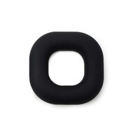 Sport Fucker Liquid Siliconen Big Boner Elastische Cockring - Zwart