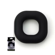 Sport Fucker Liquid Siliconen Big Boner Elastische Cockring - Zwart