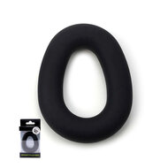 Sport Fucker Liquid Siliconen Hero Elasische Cockring - Zwart