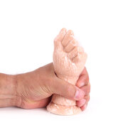 Dinoo - Fisting Dildo - Hand - 16 x 6 cm - Lichte Huidskleur