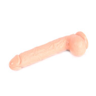 Dinoo - XL Dildo - Kong - 26 x 4.5 cm - Lichte Huidskleur