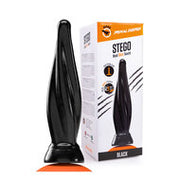 Dinoo - Primal Desires - Extra Grote Anaal Dildo met Zuignap Stego 33 x 8 - Zwart