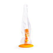 Dinoo - Primal Desires - Extra Grote Dildo met Zuignap Stego 33 x 8 cm - Transparant
