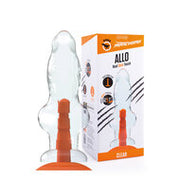 Dinoo - Primal Desires Extra Grote Dildo met Zuignap Allo 30 x 10 cm - Transparant