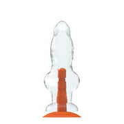 Dinoo - Primal Desires Extra Grote Dildo met Zuignap Allo 30 x 10 cm - Transparant