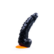 Dinoo - Primal Desires - Extra Grote Dildo met Zuignap Bronto 31 x 7.5 cm - Zwart