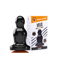 Dinoo - Primal Desires - Extra Grote Dildo met Zuignap Velo 23 x 8.8 cm - Zwart