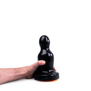 Dinoo - Primal Desires - Extra Grote Dildo met Zuignap Velo 23 x 8.8 cm - Zwart