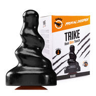 Dinoo Primal Desires Extra Grote Dildo met Zuignap Trike - zwart