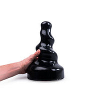 Dinoo Primal Desires Extra Grote Dildo met Zuignap Trike - zwart