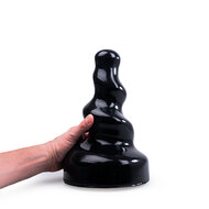 Dinoo Primal Desires Extra Grote Dildo met Zuignap Trike - zwart
