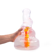 Dinoo Primal Desires Extra Grote Dildo met Zuignap Trike - transparant