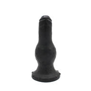 Dinoo - XXL Anaal Dildo Met bolvormige verdikking Van TPE - Zwart